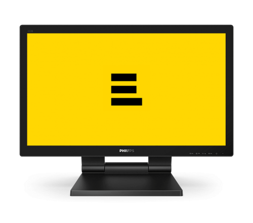 Monitor Philips Touchscreen 