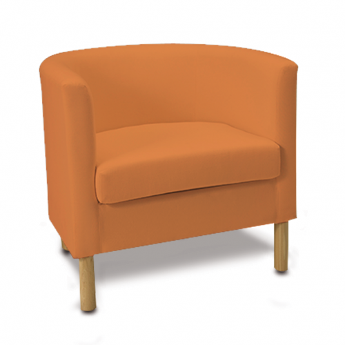 Orange Sofa Solsta