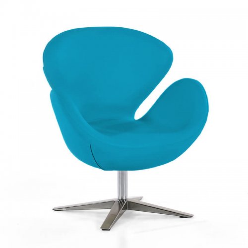 Sofá Swan Azul Turquesa